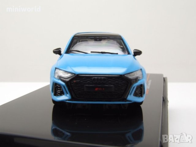 Audi RS3 2022 - мащаб 1:43 на IXO моделът е нов в PVC дисплей-кейс, снимка 14 - Колекции - 43516013