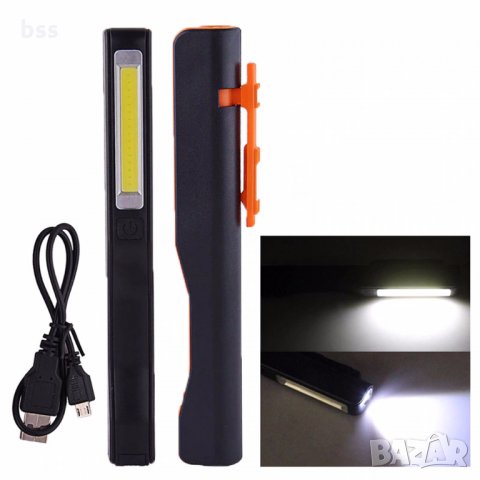 Фенер зареждаем micro USB A80, снимка 1 - Прожектори - 28559924