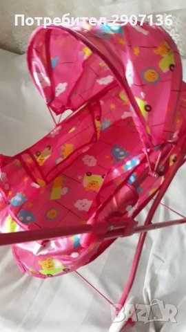 КОЛИЧКА ЗА КУКЛА ЛЕГНАЛА ,ГОЛЯМА , снимка 4 - Коли, камиони, мотори, писти - 38684804