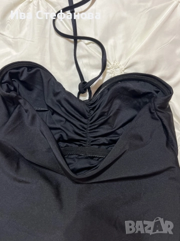 Нов черен класически цял бански 3D 3Д цветя роза , снимка 8 - Бански костюми - 41703733