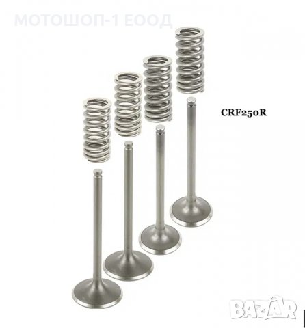 Нов комплект клапани за 2004 - 2007 Хонда ЦРФ250 CRF250R CRF250X, снимка 6 - Части - 39573566