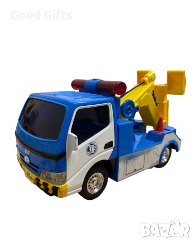 Детски камион с кран, снимка 2 - Коли, камиони, мотори, писти - 42931786