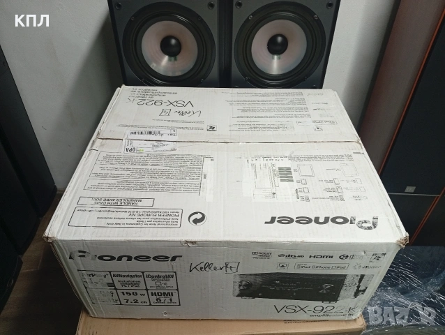 7.2 канален ресивър PIONEER VSX-922K, снимка 6 - Ресийвъри, усилватели, смесителни пултове - 53504886