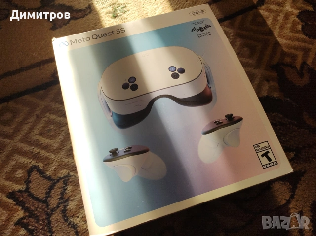 Meta Quest 3S виртуални очила чисто нови, снимка 2 - Други игри и конзоли - 53138152