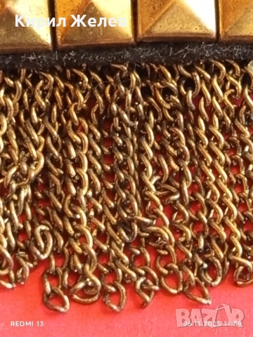 Старинна етнографски стил месингова брошка украшение за носия колекция 52207, снимка 4 - Други - 52546503