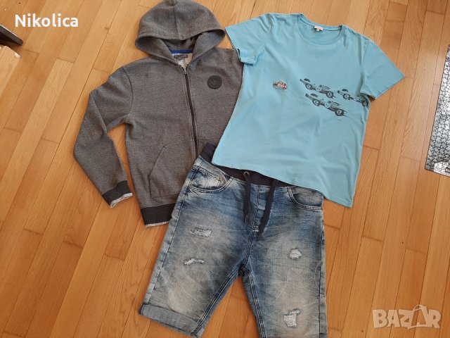 НОВИ и запазени дрехи Bershka,DKNY,Paul Smith,H&M за 14-15 г.момче, снимка 4 - Детски комплекти - 28597016