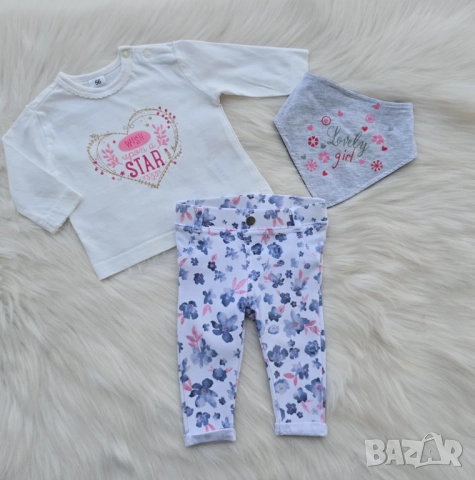 Лот за момиче 0-3 месеца, снимка 14 - Комплекти за бебе - 51983700