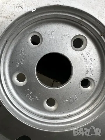 Гума+джанта 15цола-5х100, снимка 2 - Гуми и джанти - 48538541