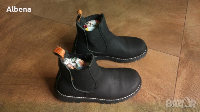 KAVAT Nymölla XC Black Kids Leather Shoes Размер EUR 30 детски боти с вълна естествена кожа 194-13-S, снимка 4 - Детски боти и ботуши - 43089989