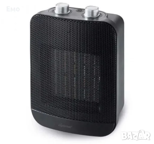 Керамична печка P8, 2000W, Черен – Ефективно и безопасно отопление за всеки дом