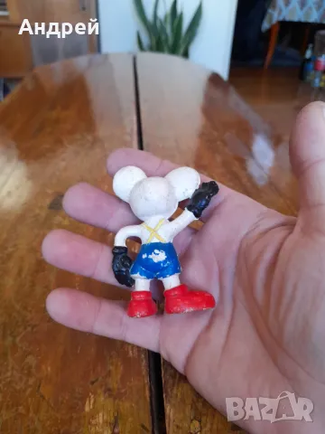 Стара играчка,фигурка Мики Маус #4, снимка 3 - Колекции - 48837973