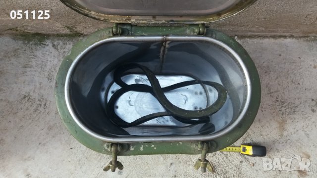 масивен воененн гюм за храна, херметически , снимка 7 - Антикварни и старинни предмети - 39128904