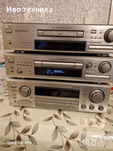 AKAI CD-1100/DECK DX-1200 RECEIVER AA-V1100, снимка 2 - Ресийвъри, усилватели, смесителни пултове - 53088434