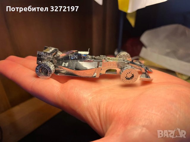 3D лазерно изрязан металeн пъзел спортен болид - Направи си сам., снимка 9 - Пъзели - 43157530