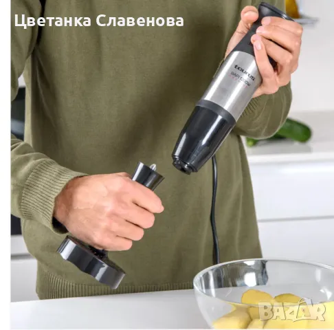 Пасатор робот BAPI 1200 w PREMIUM КОМПЛЕКТ, снимка 3 - Кухненски роботи - 48129654