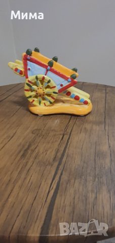 Декоративна порцеланова каручка , снимка 2 - Декорация за дома - 43340753