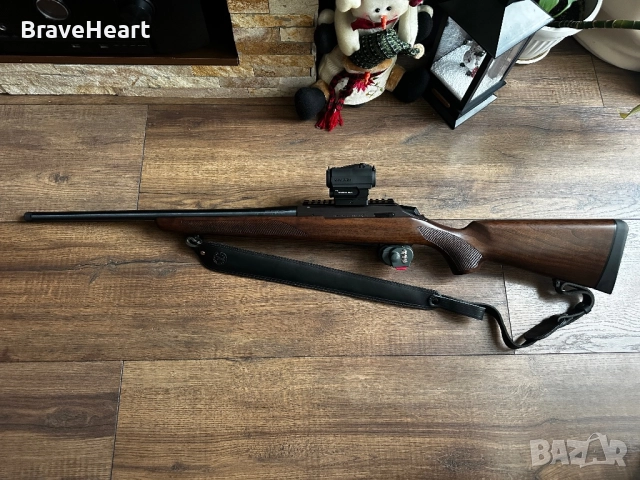 Карабина Лов Tikka T3x HUN O .30-06 Sprg. 51cm NS MT 3з с Weaver Base, снимка 9 - Ловно оръжие - 52476448