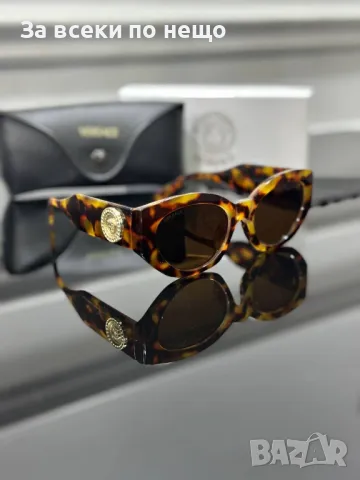 Versace Слънчеви Очила С UV400 Защита С ПОДАРЪК🎁Калъф Версаче - Различни Цветове Код E77, снимка 12 - Слънчеви и диоптрични очила - 50229350