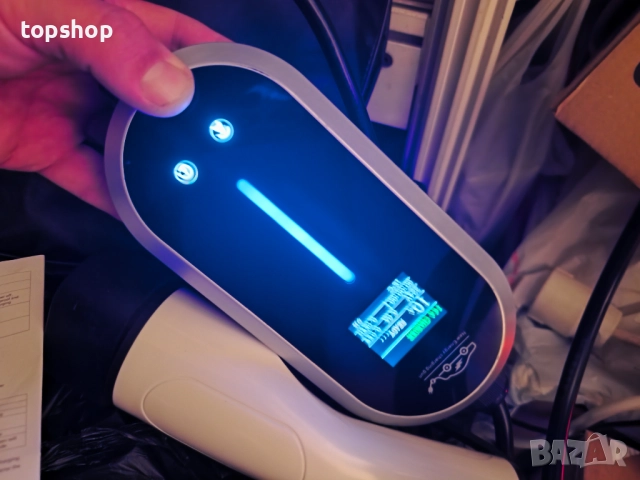 Ново! AFEEV 7KW 32A 1-фазно преносимо зарядно за електрически превозни средства тип 2 EVSE кабел.., снимка 2 - Аксесоари и консумативи - 52647492