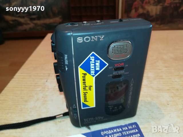 SONY WALKMAN-MADE IN JAPAN 3110210847, снимка 12 - Радиокасетофони, транзистори - 34637912