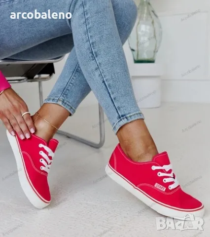 Дамски ниски класически кецове Erla, 4цвята , снимка 7 - Кецове - 49387881