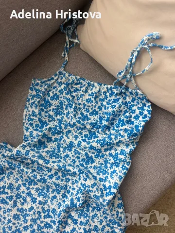 Лятна рокля на цветя размер С