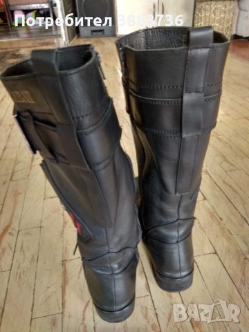 Рокерски кожени ботуши Military combat, снимка 15 - Мъжки ботуши - 43351689