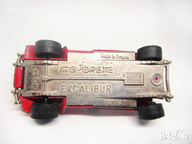Стара Majorette Excalibur No267 Метална Количка Франция 1/86, снимка 12 - Колекции - 53118446