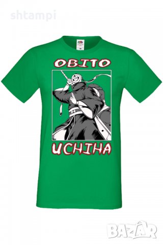 Мъжка тениска Naruto Obito Uchiha,Анимация,игра,Празник,Повод,, снимка 7 - Тениски - 38120778