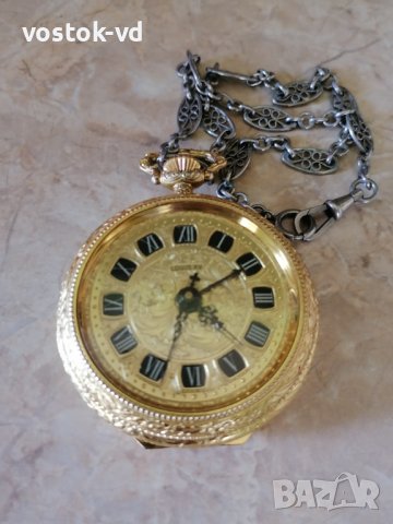 LOUIS XV ALARM SWISS - РАБОТЕЩ  ЧАСОВНИК , снимка 3 - Антикварни и старинни предмети - 43093082