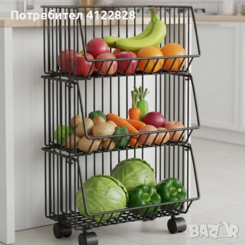 стелаж на 3 нива