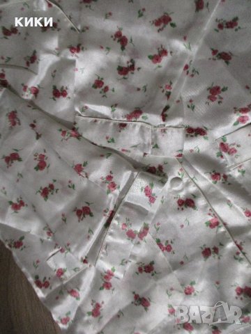 Дамска пижама сатен/халат, снимка 4 - Пижами - 40688959