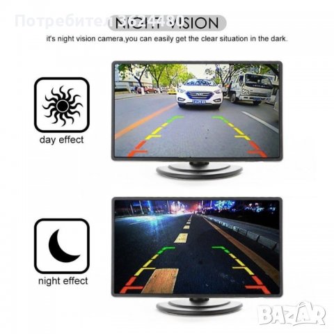 Камера за задно виждане вградена в рамката за регистрационния номер, снимка 16 - Аксесоари и консумативи - 39672034