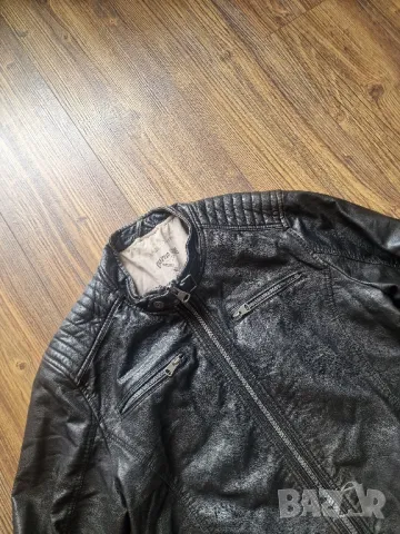 Страхотно мъжко кожено яке ANGELO LITRICO размер L , снимка 3 - Якета - 50321644