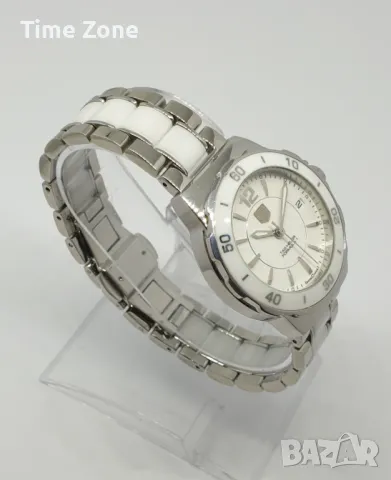 TAG Heuer Formula 1 35mm White Ceramic White Dial Дамски от Недраскаема Керамика, снимка 9 - Дамски - 47991864