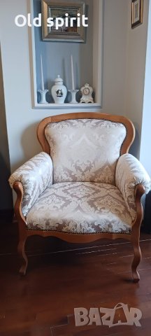 Класическо голямо кресло, снимка 1 - Дивани и мека мебел - 42960396