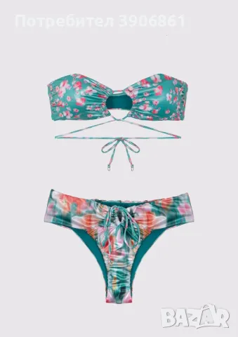 Бански от две части - бандана с бикини, снимка 2 - Бански костюми - 49455971