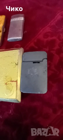 3бр стари табакери и 2бр запалки, снимка 2 - Антикварни и старинни предмети - 53139403