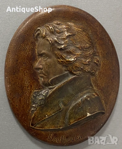 Бетовен, пано, стена, релеф, Бетховен