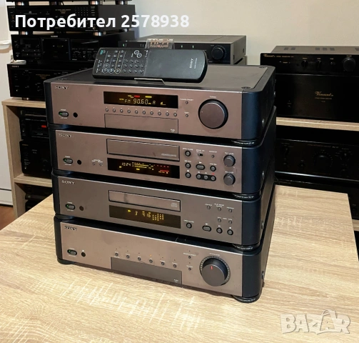 SONY Сет: TA-S7 + CDP-S7 + TC-S7+ ST-S7 Дека е тръглав !!!, снимка 3 - Аудиосистеми - 53289169