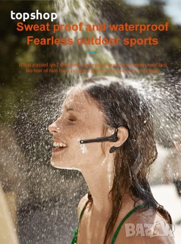 Нови JUNJIEUNVO YYK-520 Bluetooth слушалки с 500 часа време на готовност, LED калъф за зареждане..., снимка 7 - Калъфи, кейсове - 52397443