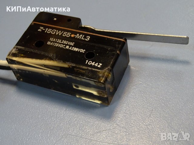 изключвател Omron Z-15GW55-ML3 basic switch 16A 250VAC, снимка 6 - Резервни части за машини - 35180895
