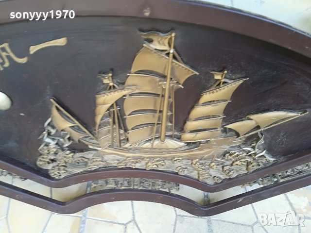КОРАБ-ГОЛЯМА КАРТИНА 2805221714, снимка 8 - Антикварни и старинни предмети - 36903199