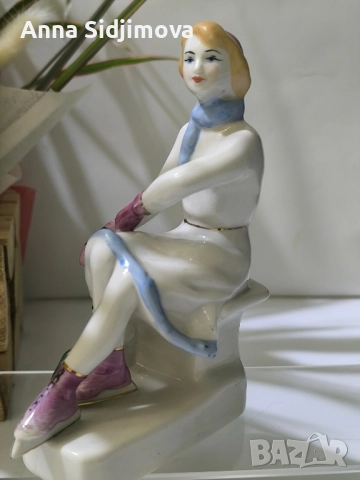 Руски порцелан статуетка , снимка 2 - Статуетки - 52397238