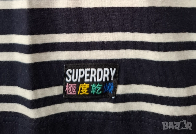  Памучна рокля SuperDry S/M, снимка 5 - Рокли - 52453337