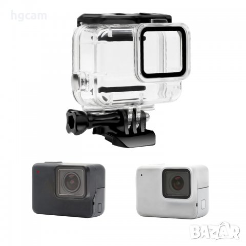 Водоустойчив корпус за GOPRO HERO 7 White/Silver , снимка 2 - Чанти, стативи, аксесоари - 27766258