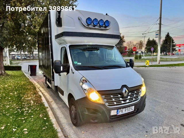 Renault Master 2.3 170hp ТОП!!!ПАДАЩ БОРД!!!9 ПАЛЕТЕН!!!ЛИЗИНГ, снимка 2 - Бусове и автобуси - 52300749