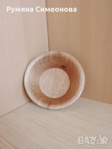 Дървена купичка , снимка 3 - Други - 48628307