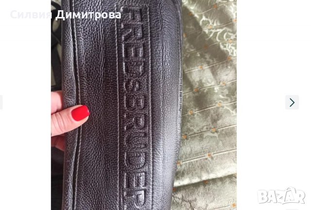 Чанта естествена кожа FRED BRUDER, снимка 4 - Чанти - 36726678