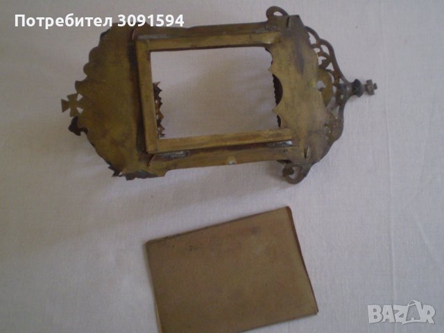 Антикварно руско домашно кандило с иконостас, снимка 10 - Антикварни и старинни предмети - 37190701